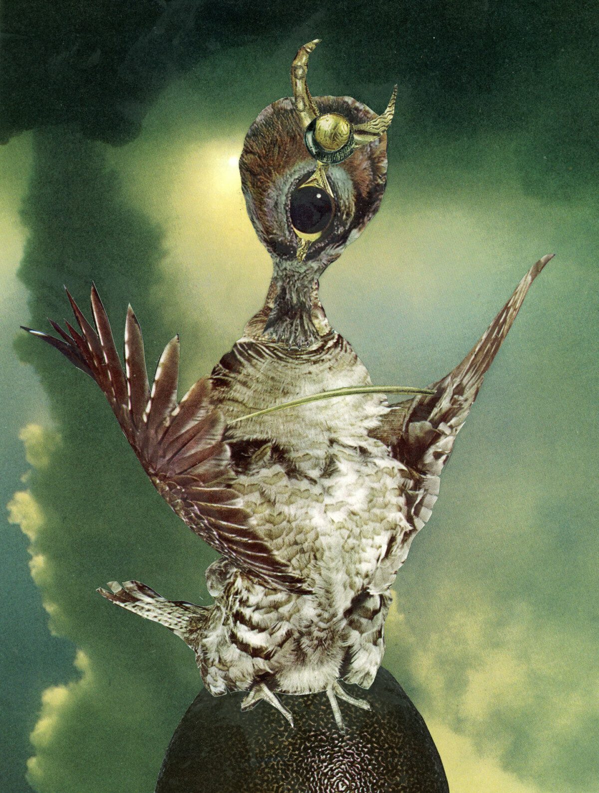 Steven Cline Surrealist Collage & Writing